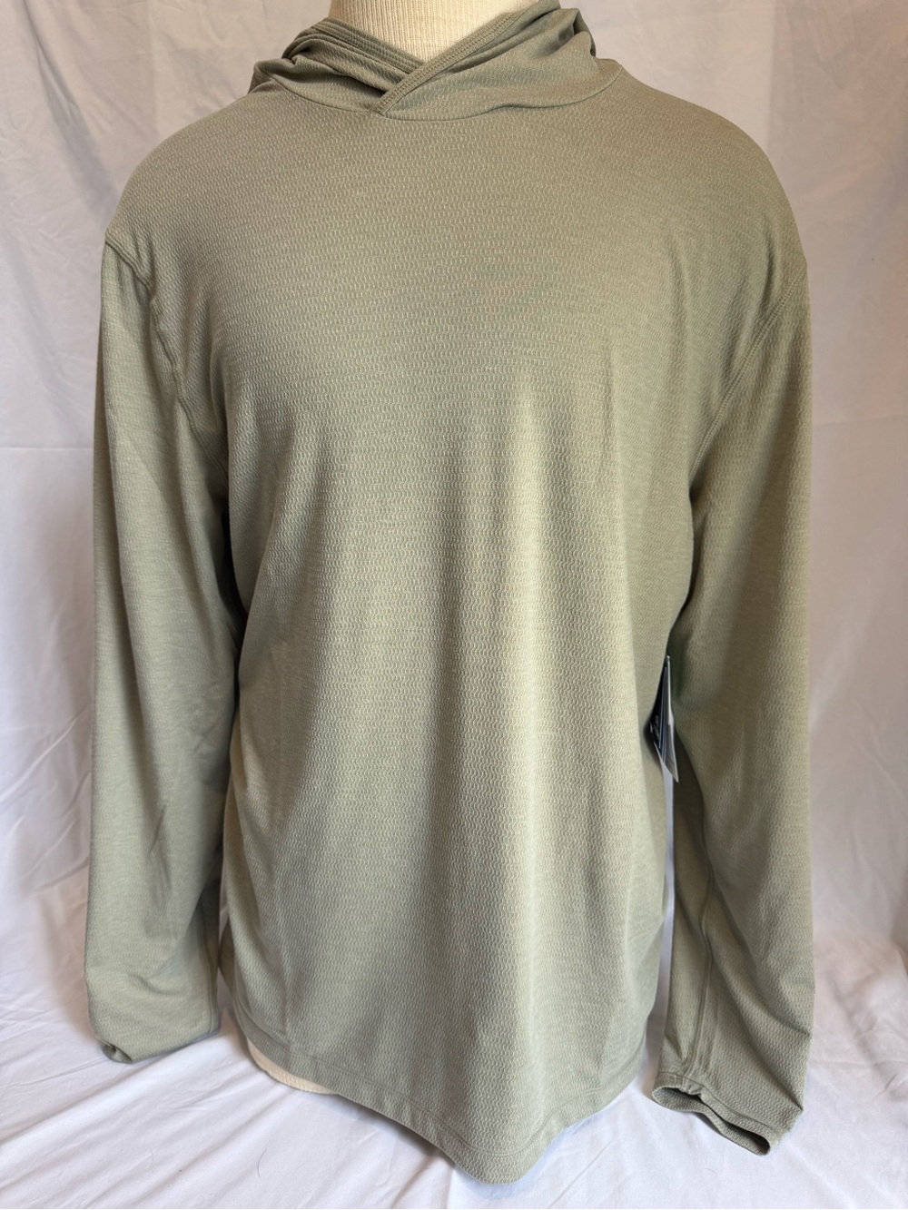 Amble Clothing Coastal Performance Golf Hoodie * Dune Sage Green NWT XL